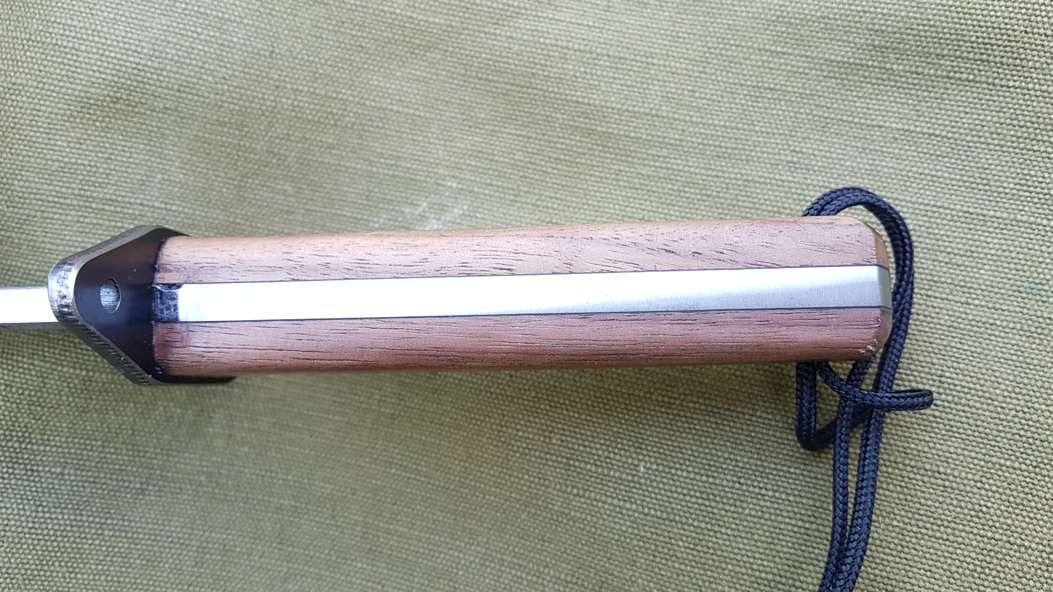 Svörd Ranger Bowie-Messer 6,5", Klingenlänge 170 mm, Afrikanisches Wenge-Holz