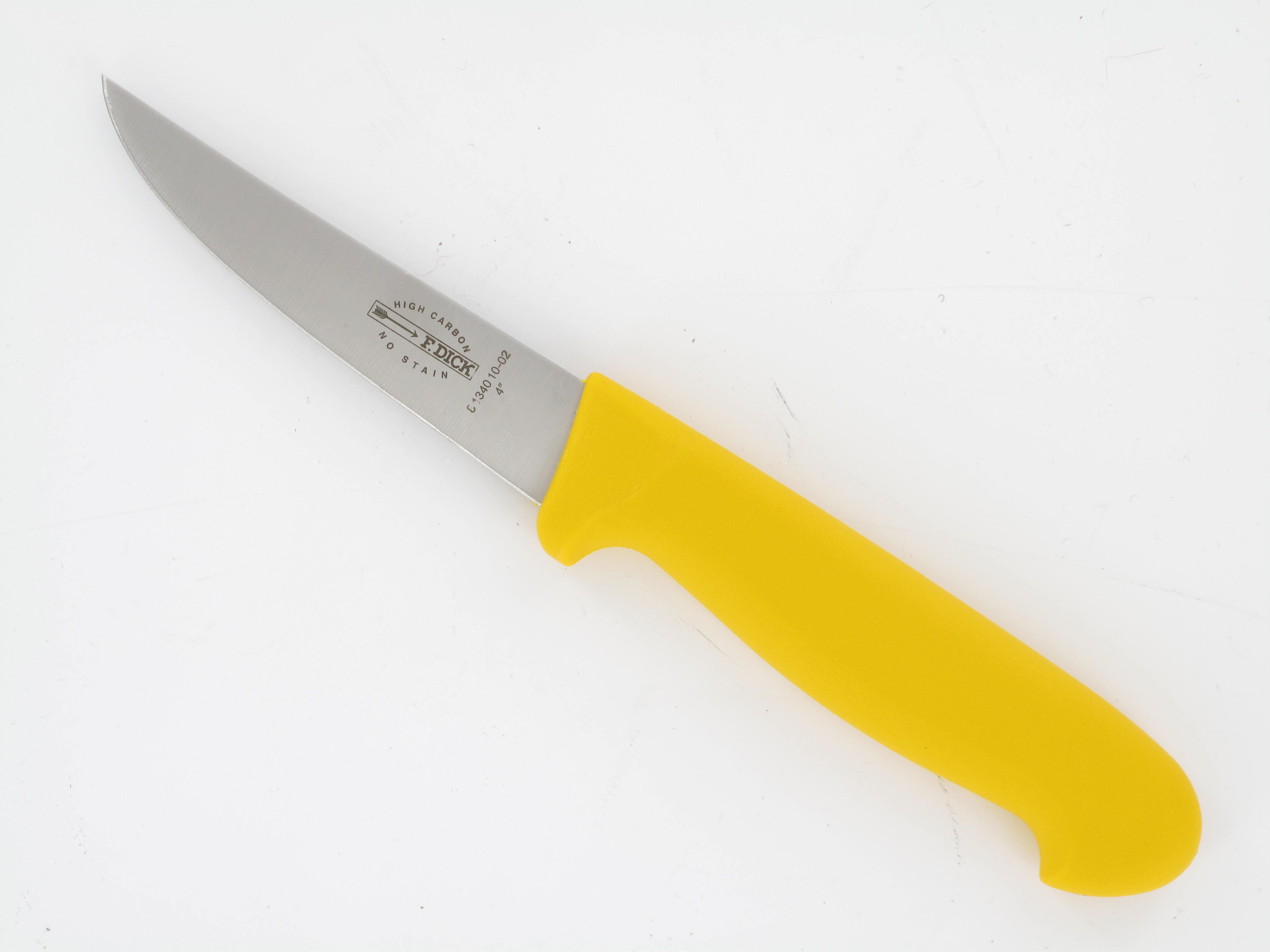 DICK Aufbrechmesser, Messer zum Ringeln, 10 cm, zur Versorgung von Haar-, Raubwild und Geflügel