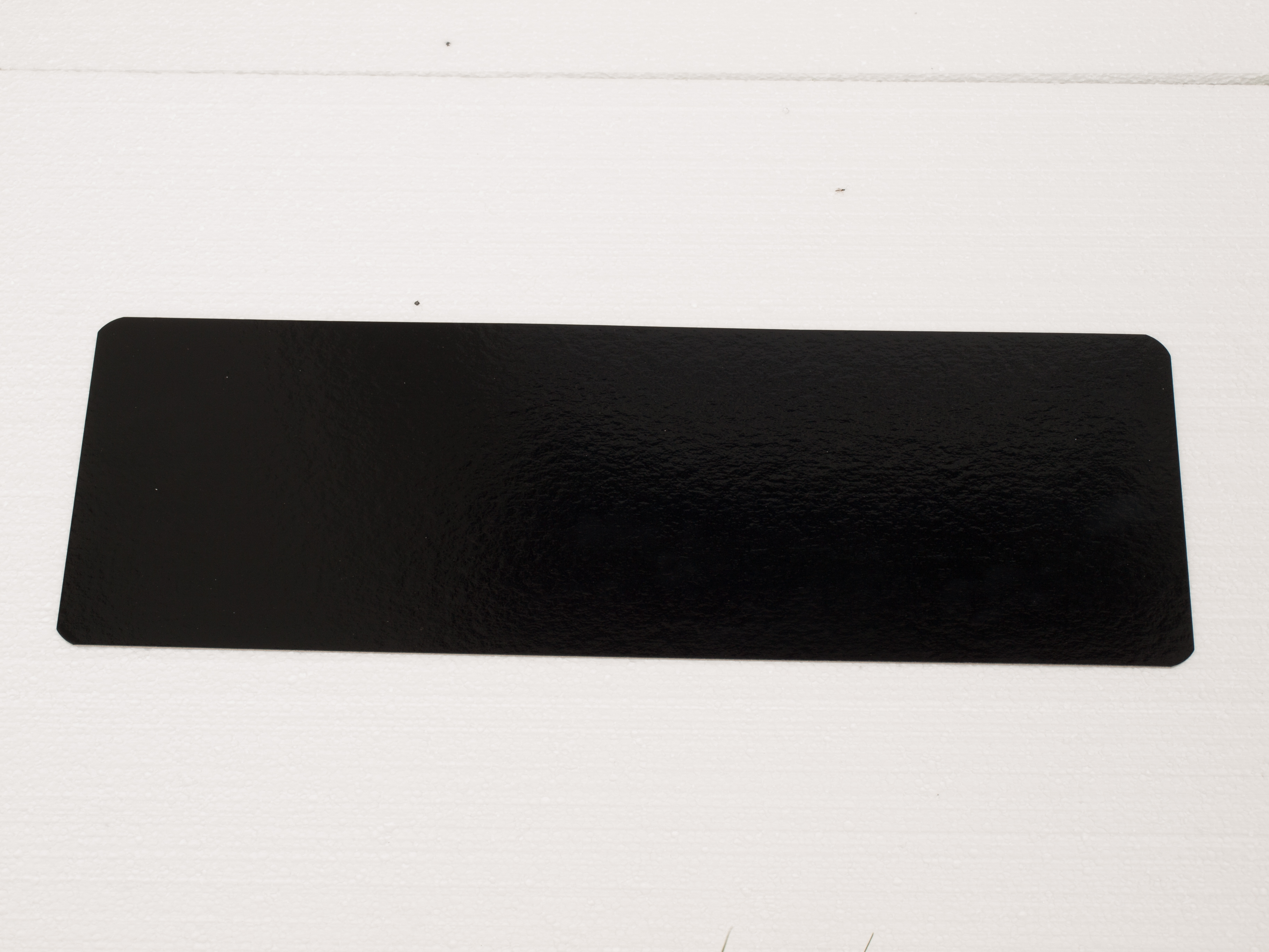 Einlegeboden / Lachsbretter für Vakuumbeutel, schwarz/schwarz 185 x 530 mm, SPARSET