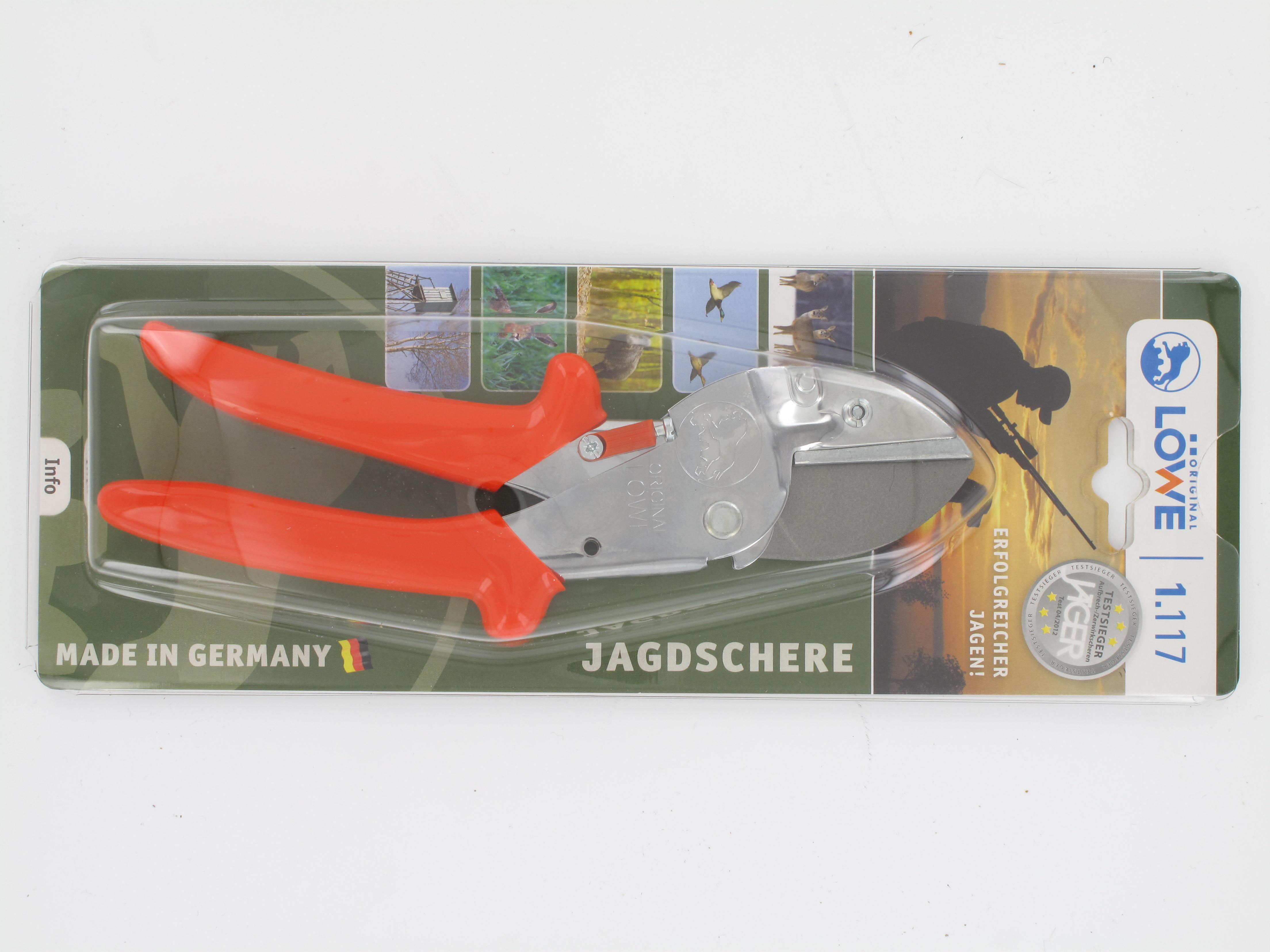 AKTION Original LÖWE 1.117, Jagdschere, Zerwirkschere für Schalenwild